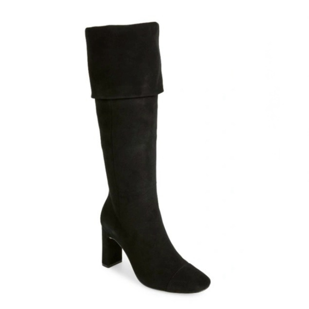 Something Navy Mia knee high suede boots